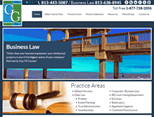 Tablet Screenshot of gilbertgrouplaw.com